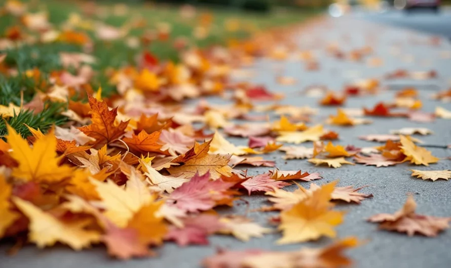 Feuilles mortes : qui doit nettoyer côté voisin cette automne ?