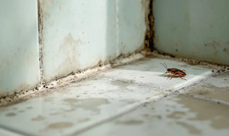 Pourquoi les cafards aiment-ils votre douche et comment s’en débarrasser facilement